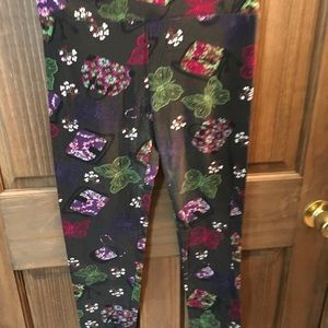 Lularoe one size leggings butterfly